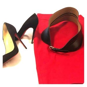 BCBG Black Corset Belt